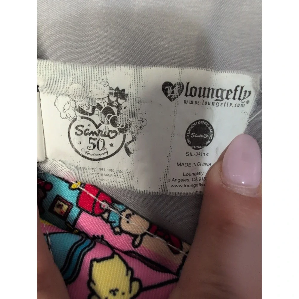 Loungefly Hello Kitty Sanrio 50th Anniversary Circus Tote Shoulder Bag 2010‎